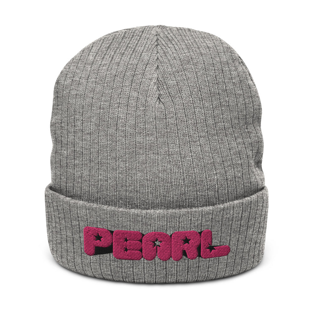 Pearl Steven Universe Recycled Cuffed Beanie