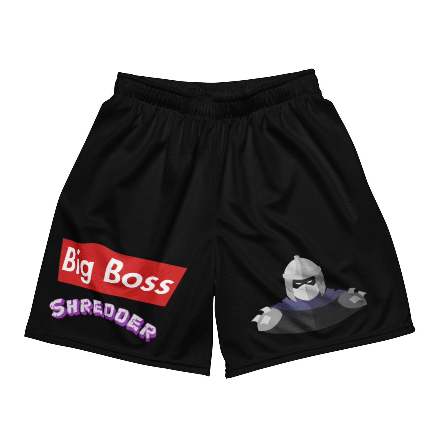 TMNT Shredder Big Boss Mesh Shorts