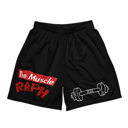 TMNT Raph Muscle Mesh Shorts