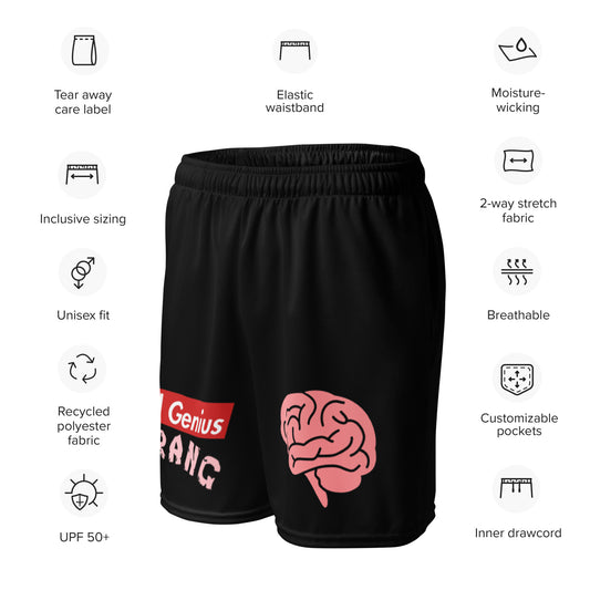 TMNT Krang Evil Genius Mesh Shorts