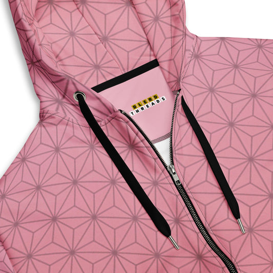 Demon Slayer Nezuko Zip Hoodie