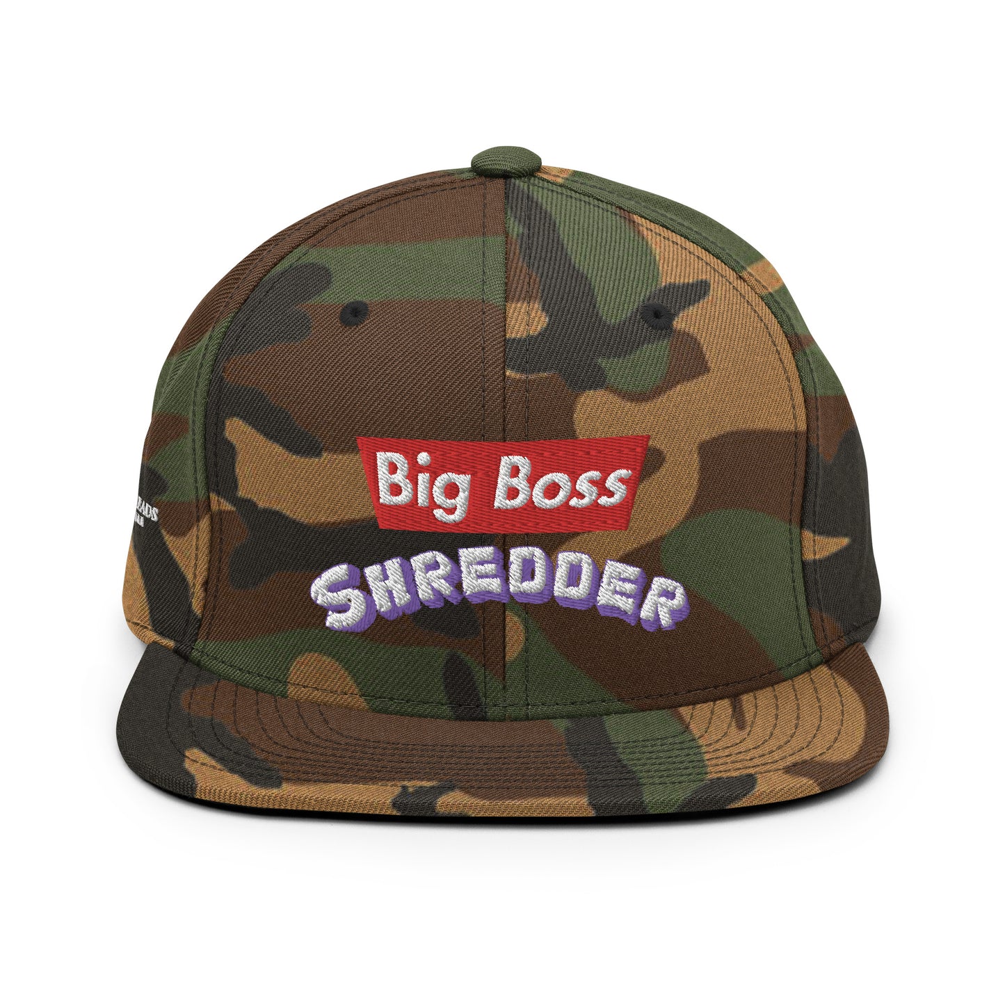 TMNT Shredder Big Boss Snapback Hat