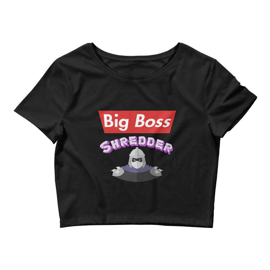 TMNT Shredder Big Boss Crop Top