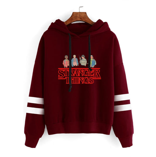 Stranger Things Striped Hoodie