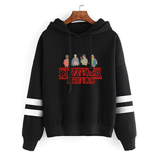 Stranger Things Striped Hoodie