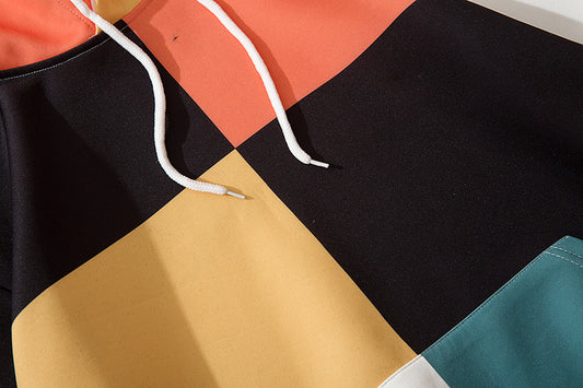 Color Block Hoodie