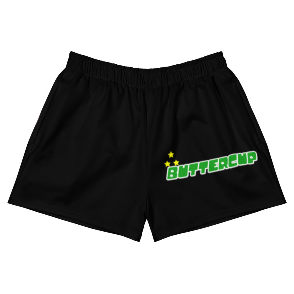 Buttercup Powerpuff Girls Women's Athletic Shorts