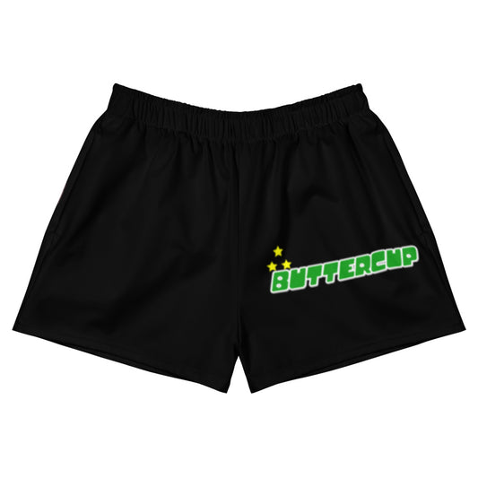 Buttercup Powerpuff Girls Women's Athletic Shorts