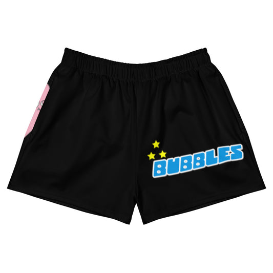 Bubbles Powerpuff Girls Women's Athletic Short Shorts