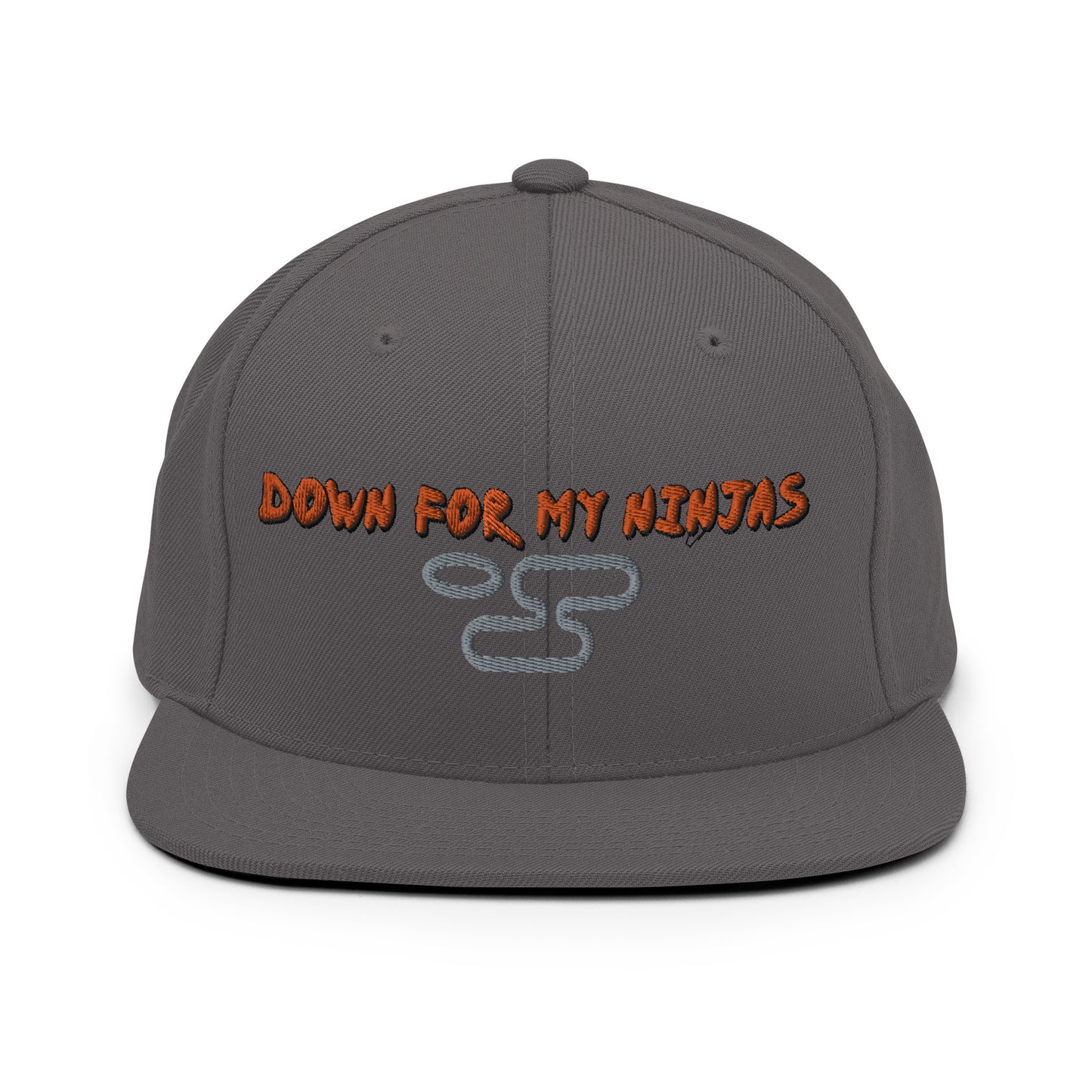 Down For My Ninjas Hidden Cloud Snapback Hat