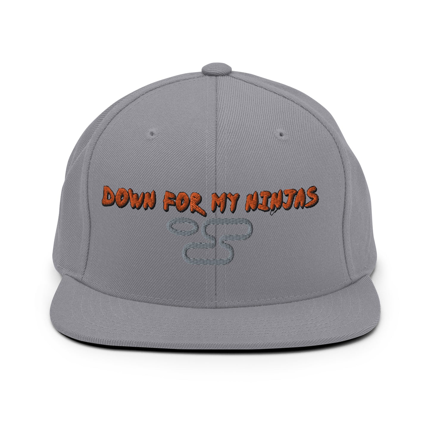 Down For My Ninjas Hidden Cloud Snapback Hat