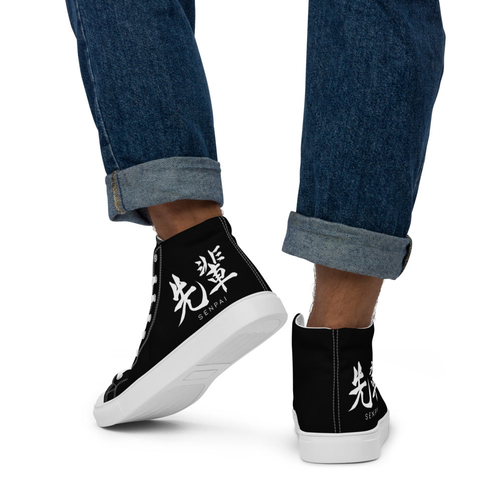 Senpai/Kōhai Homies Set Men’s High Top Canvas Shoes