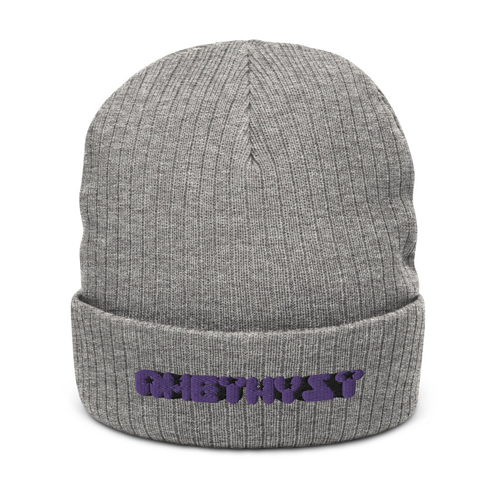 Amethyst Steven Universe Recycled Cuffed Beanie