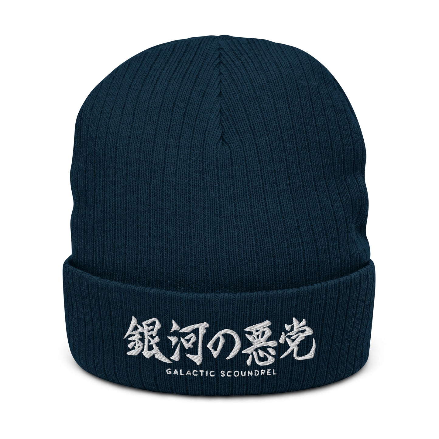 Japanese Kanji Star Wars Galactic Scoundrel Ribbed Knit Beanie